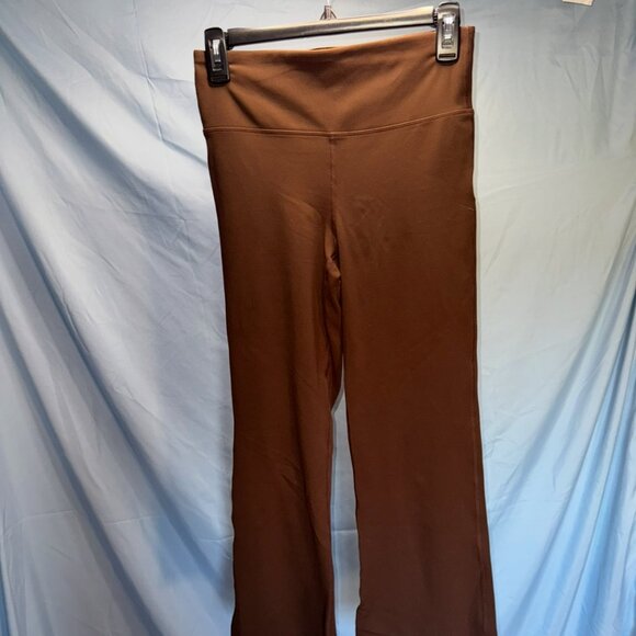 Brown Gap Flare Leggings - Picture 1 of 4
